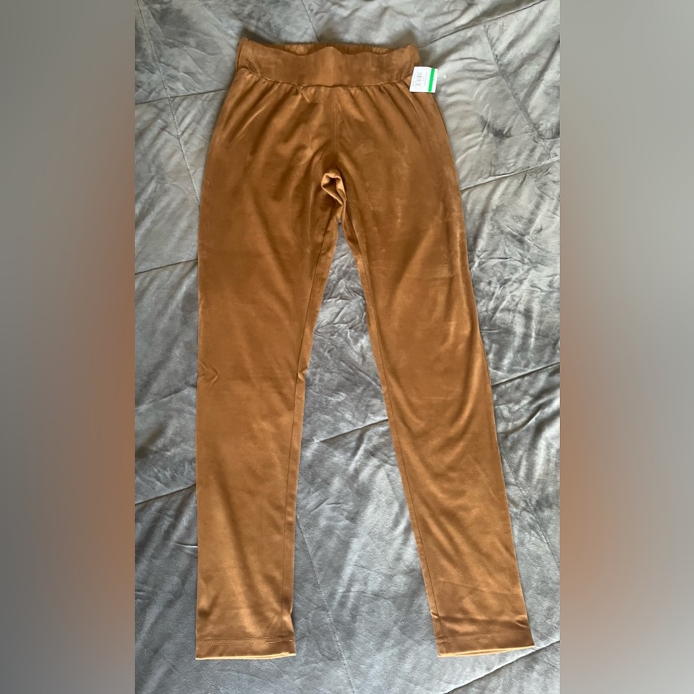 Nordstrom Microfiber Leggings | Women’s Size S | Dark Tan
